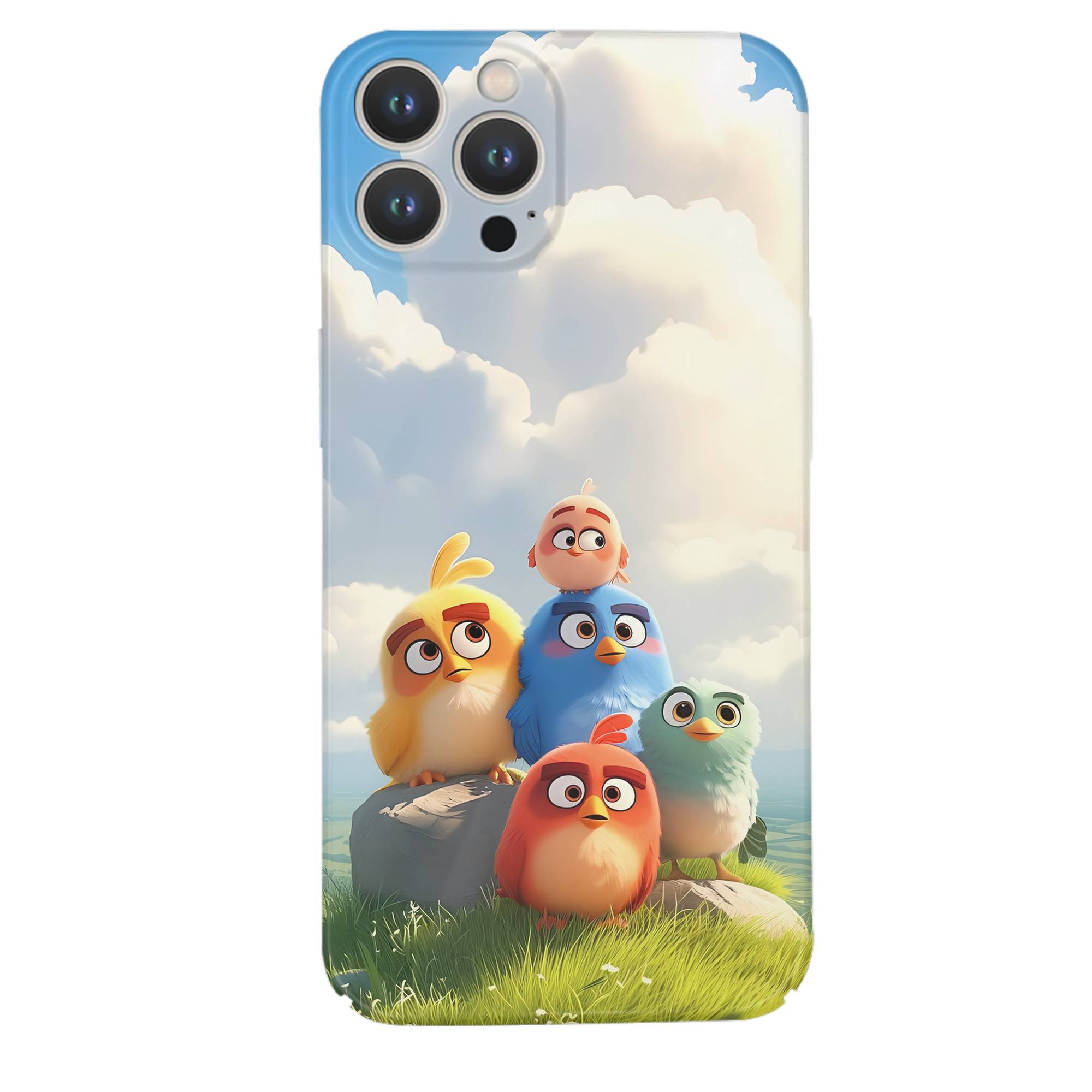 （画像用） Angry Birds アングリーバード 【iPhone 14シリーズ対応】ハードケース